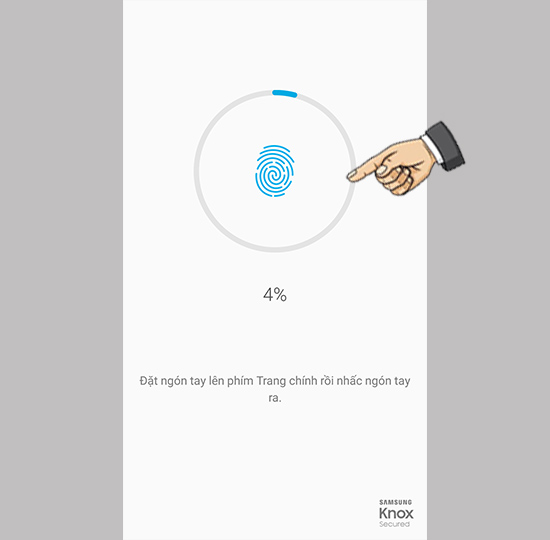 Thiết lập vân tay